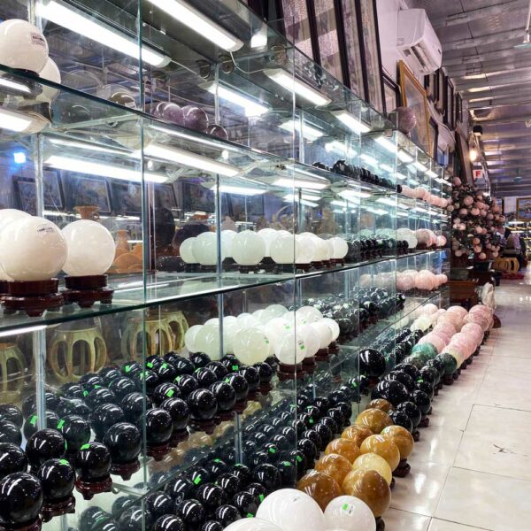 Quả Cầu Đá Phong Thủy